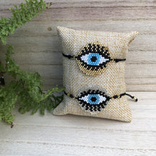 Round Evil Eye Beaded Bracelet - BARUCH Style